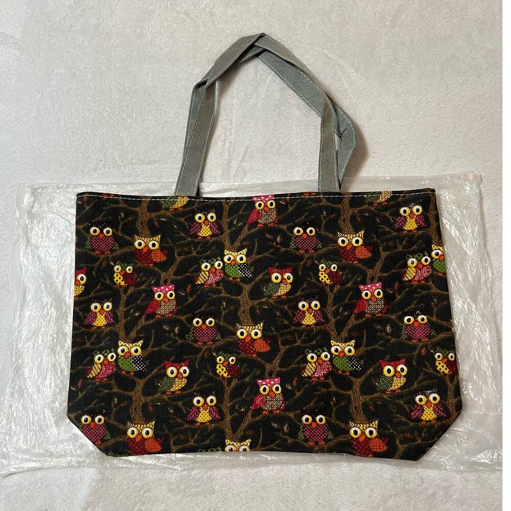 Printed Canvas Tote Bag Printed Zippered Shoulder Bag Beach Pool Travel Tote